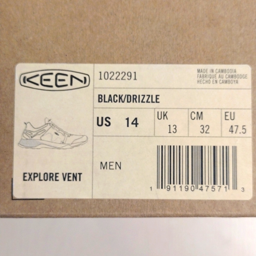 KEEN EXPLORE VENT Hiking Shoes! - Picture 5 of 5